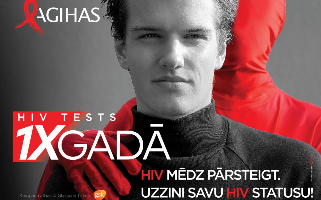 Neļauj neziņai sevi vajāt. Veic HIV testu!